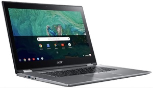 Kääntyvällä Full HD kosketusnäytöllä varustettu Acer Chromebook Spin 15 nyt 399 euroa - säästä 290€